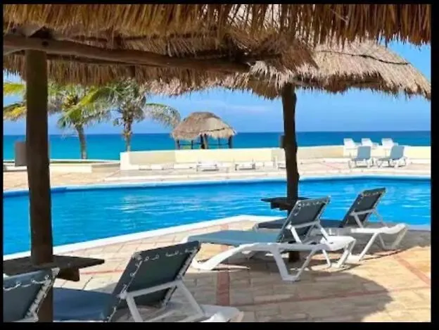 Apartmán Frente Al Mar Y Terraza Privada Cancún Mexiko