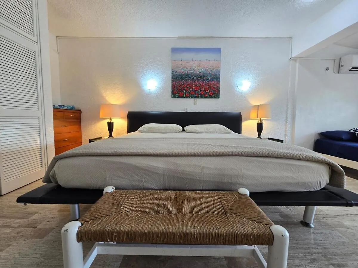 Apartmán Frente Al Mar Y Terraza Privada Cancún 0*,